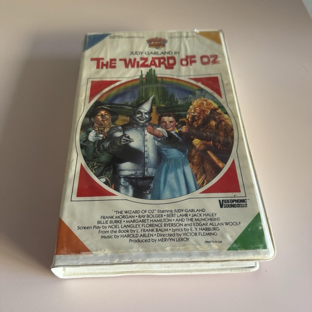The Wizard of Oz (1985) VHS - Clamshell Case - Rare Collector's Edition